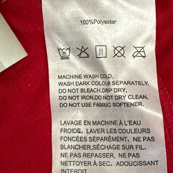 Mens Piqidig XL 40 - 42 Shorts Basketball Active Red Drawstring Fit Stretch NWT - Picture 10 of 10